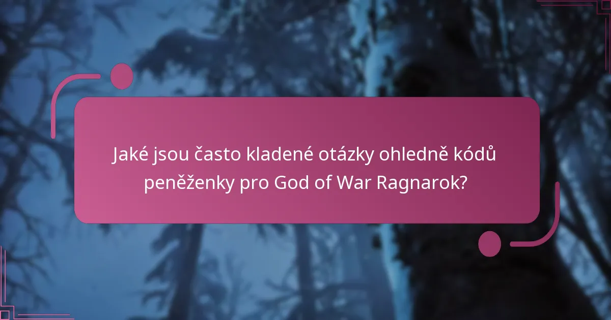 Jaké kroky k odstranění problémů bych měl následovat, pokud můj kód peněženky nefunguje?