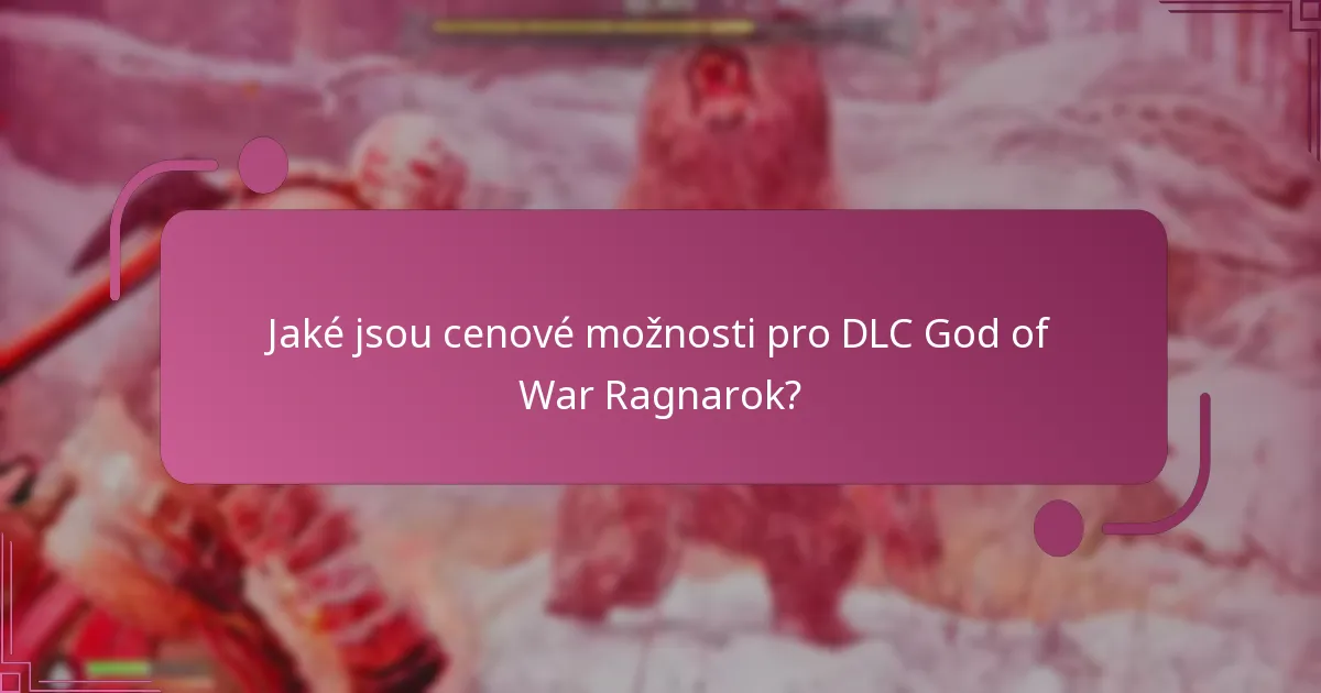 Jaké jsou systémové požadavky pro přístup k DLC God of War Ragnarok?