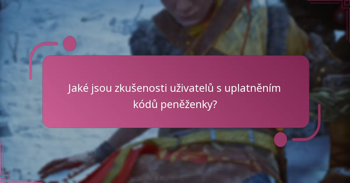 Jak fungují kódy peněženky ve hře God Of War Ragnarok?